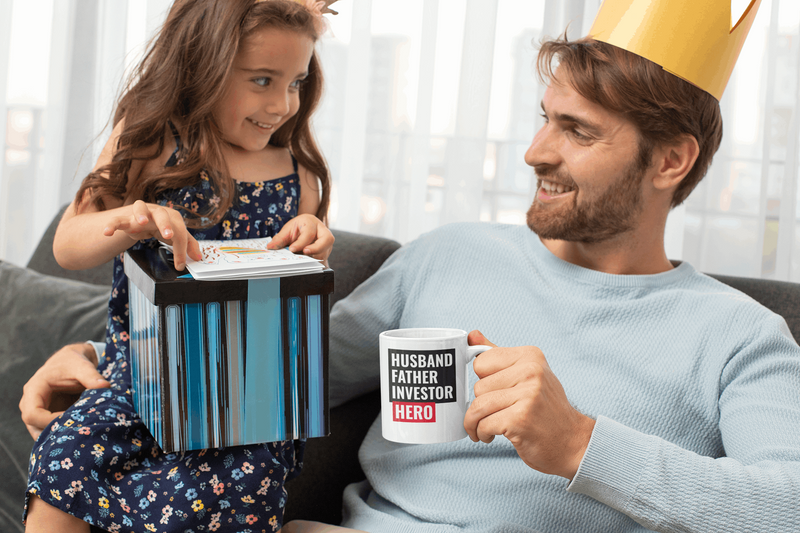 Husband, Father, Investor, Hero Mug