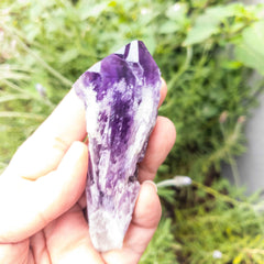 Elestial Amethyst Points
