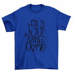 Love crypto t-shirt design