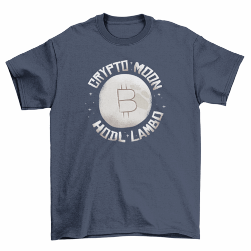 Crypto moon t-shirt