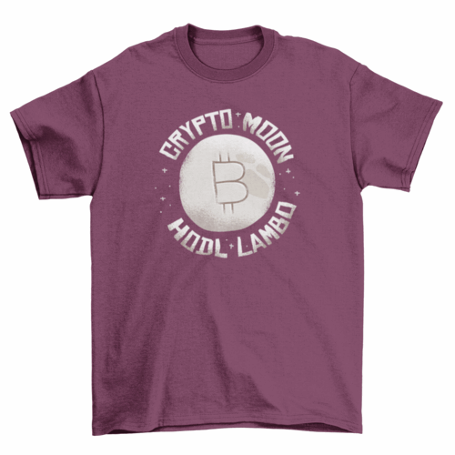Crypto moon t-shirt