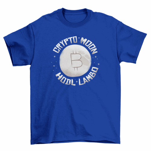 Crypto moon t-shirt
