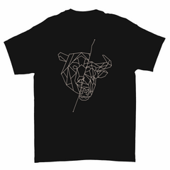 Geometric Bear Bull T-shirt