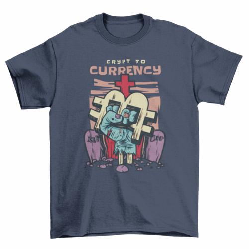 Crypt to currency t-shirt