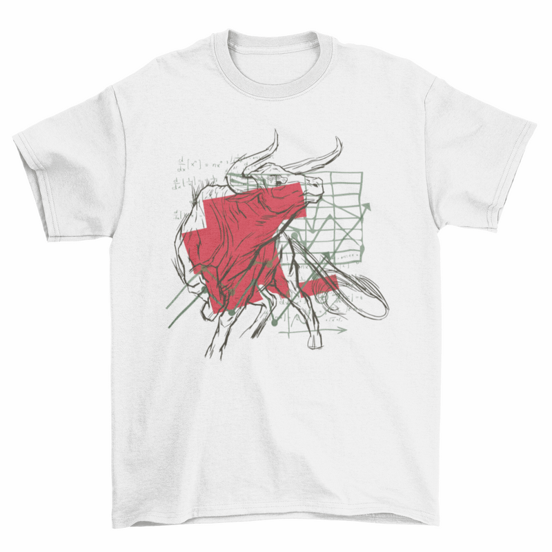 Bull charts t-shirt