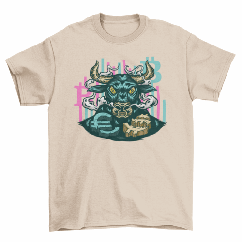 Bull bitcoin t-shirt