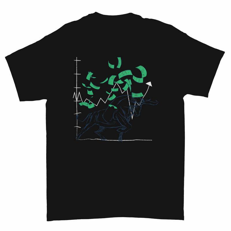 Bull stock market t-shirt