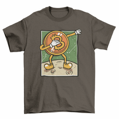 Bitcoin dabbing t-shirt