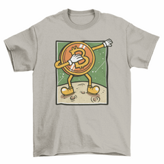 Bitcoin dabbing t-shirt