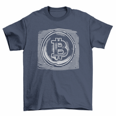 Bitcoin static t-shirt