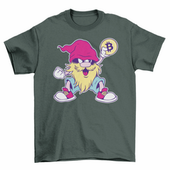 Bitcoin gnome t-shirt