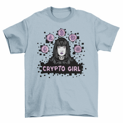 Crypto girl t-shirt