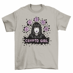 Crypto girl t-shirt
