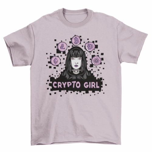 Crypto girl t-shirt