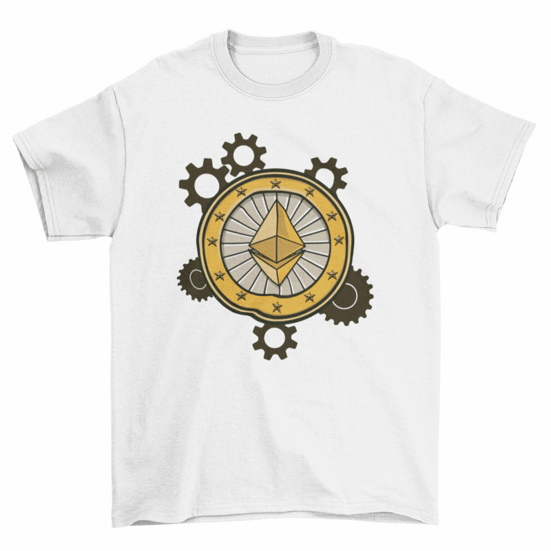 Ethereum gears t-shirt