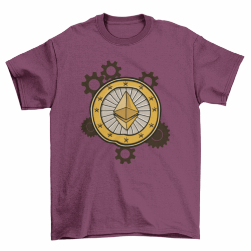 Ethereum gears t-shirt