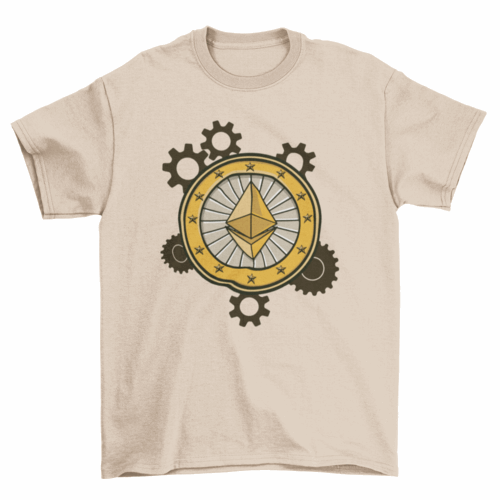 Ethereum gears t-shirt