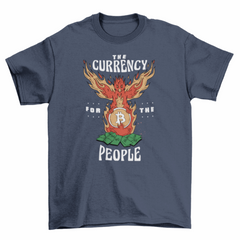 Currency for the people bitcoin t-shirt