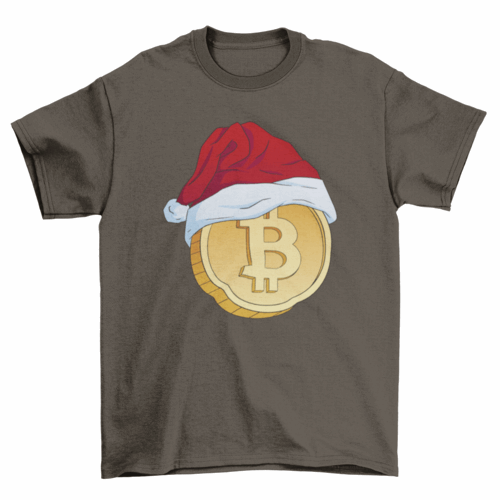 Christmas cryptocoin t-shirt