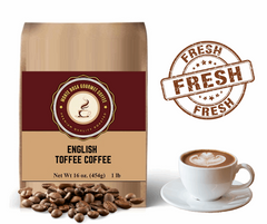 English Toffee Flavored Coffee