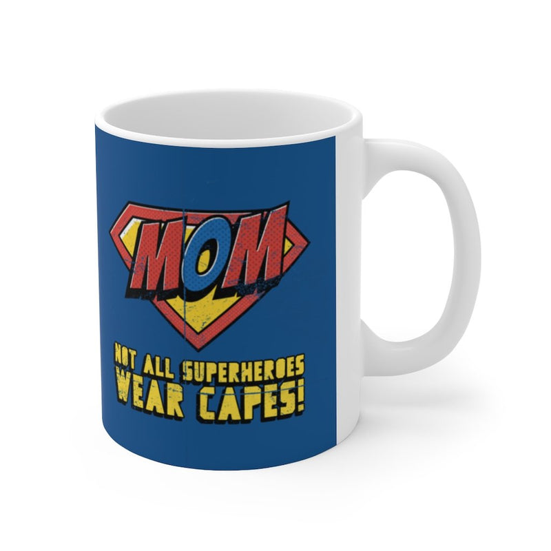 Mom Super Hero Theme Mug 11oz