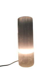 Selenite Flat Top Lamp