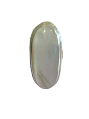 Silver Mother Of Pearl Ring (Oval)