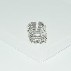 Brushed Ribbon Ring