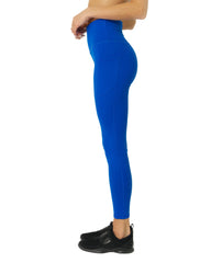 High Waisted Yoga Leggings - Sky Blue