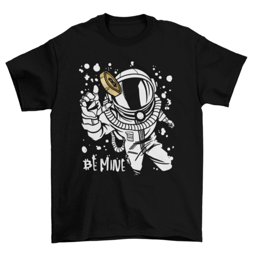 Bitcoin astronaut t-shirt