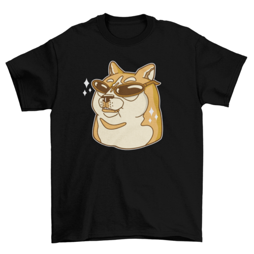 Doge sunglasses t-shirt