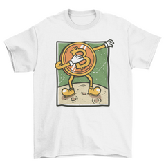 Bitcoin dabbing t-shirt