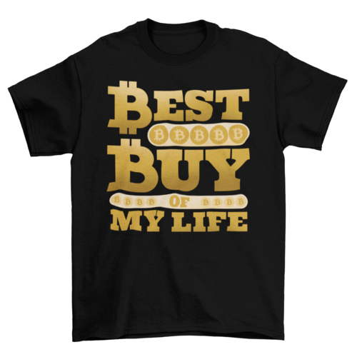 Best buy bitcoin t-shirt