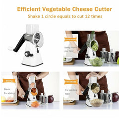 Multi-functional Stainless Steel Kitchen Slicer Grater Kit