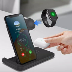 Ninja Dragons 3 in1 Wireless Foldable Charging Station