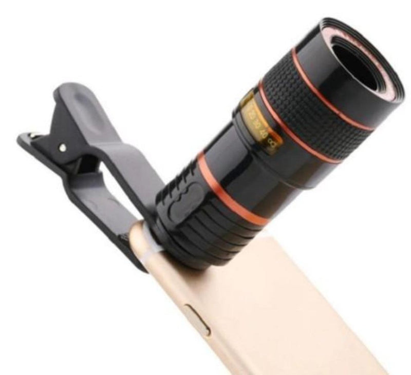 HD Optical Zoom Smartphone Lens with Universal Mobile Phone Clip