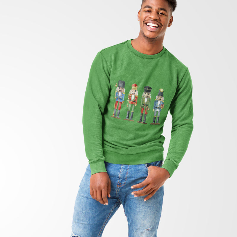 Mens Nutcracker Toy Soldiers Sweatshirt