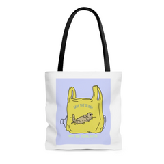 Save Earth Otters Edition Shopper Tote Bag Medium