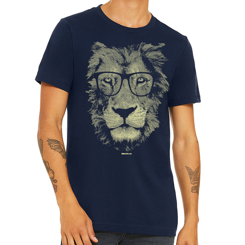 Lion Wearing Glasses