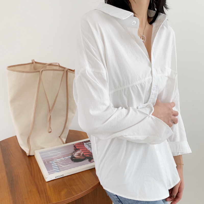 Womens Relaxed Fit Longline Shirt