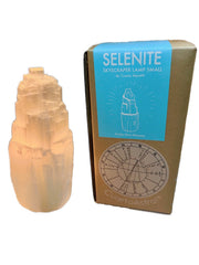 Selenite Skyscraper Lamp Small