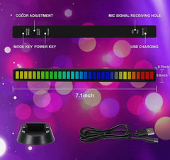 Dragon Sound Reactive Music Light Bar 2 pcs pack