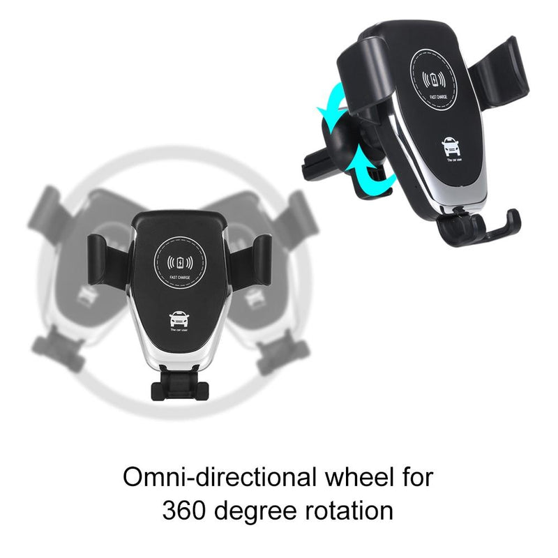 Ninja Dragon QI X Universal Wireless Charger with Car Mount Holder