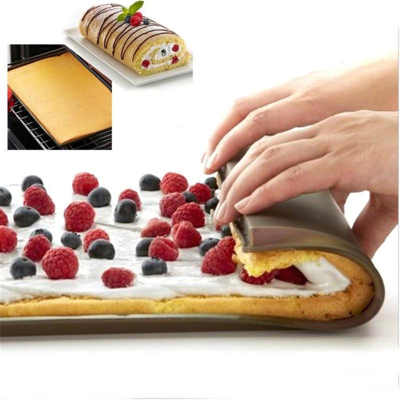 Non-stick Silicone Oven Cake Roll Mat 2 pcs set