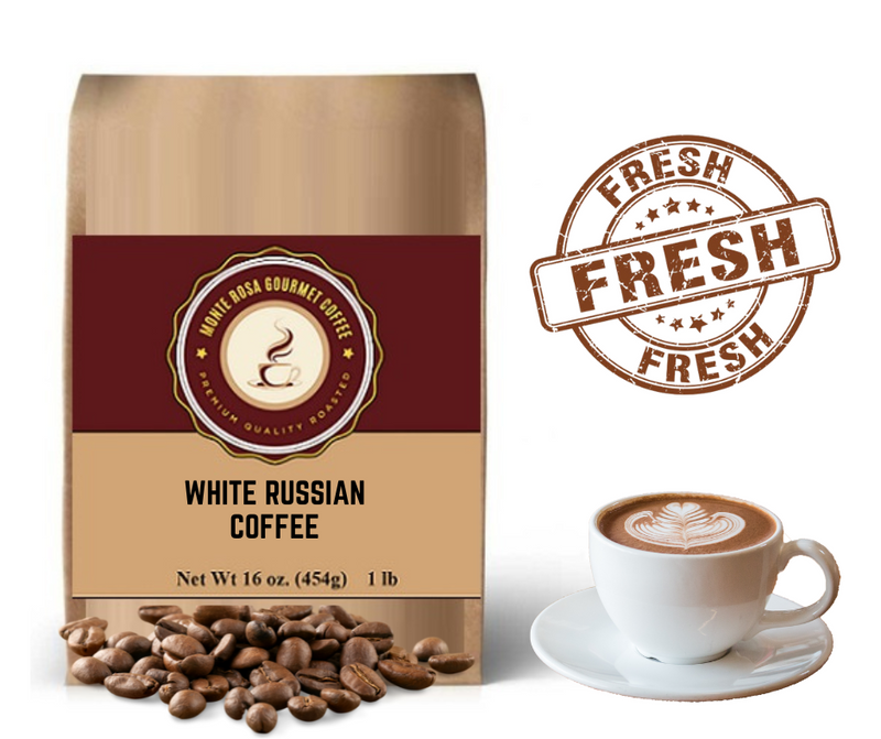 White Russian Flavored Coffee